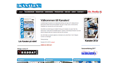 Desktop Screenshot of akersbergakanalen.se